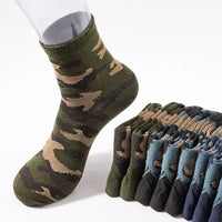 Military Training Polyester Cotton Tube Socks - Survival Essential