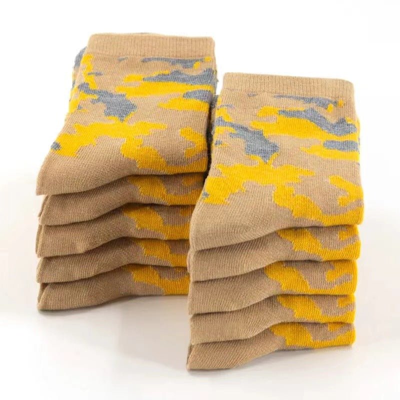 Military Training Polyester Cotton Tube Socks - Survival Essential