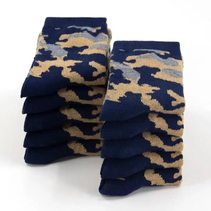 Military Training Polyester Cotton Tube Socks - Survival Essential