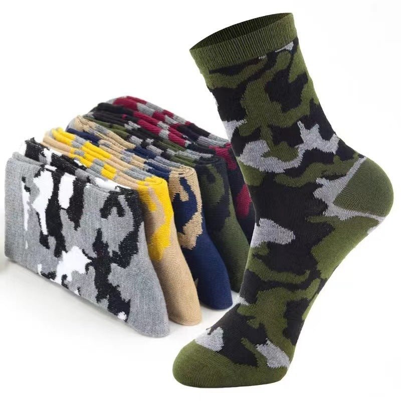 Military Training Polyester Cotton Tube Socks - Survival Essential