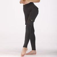 Military wind peach hip yoga pants - Survival Essential