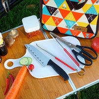 New Outdoor Cookware Five - Piece Set Camping Barbecue - Survival Essential