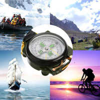 Outdoor Camping Compass, Portable Carabiner For Military Fans - Survival Essential