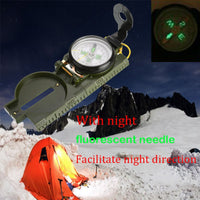 Outdoor Camping Compass, Portable Carabiner For Military Fans - Survival Essential