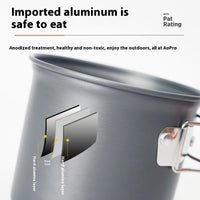 Outdoor Camping Cookware Picnic Portable Pot - Survival Essential