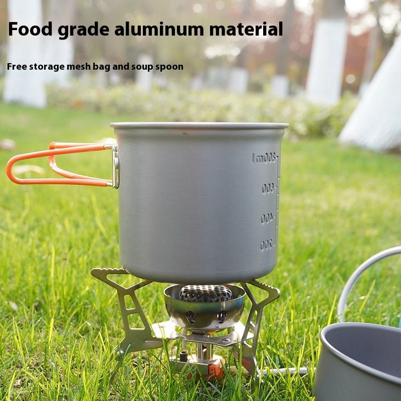 Outdoor Camping Cookware Picnic Portable Pot - Survival Essential
