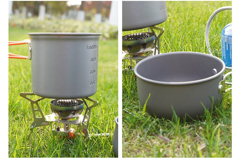 Outdoor Camping Cookware Picnic Portable Pot - Survival Essential