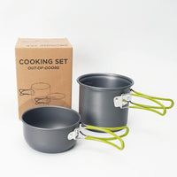 Outdoor Camping Cookware Picnic Portable Pot - Survival Essential