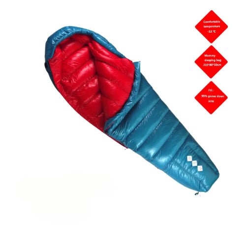 Outdoor Camping Thickened Portable Goose Down Sleeping Bag - Survival Essential