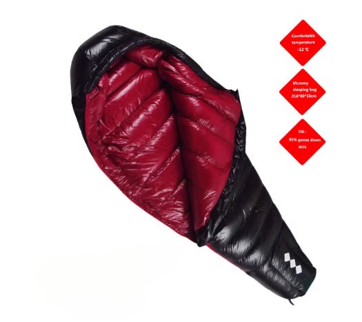 Outdoor Camping Thickened Portable Goose Down Sleeping Bag - Survival Essential