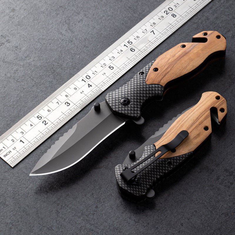 Outdoor Knife Self Defense Military Knife High Hardness - Survival Essential