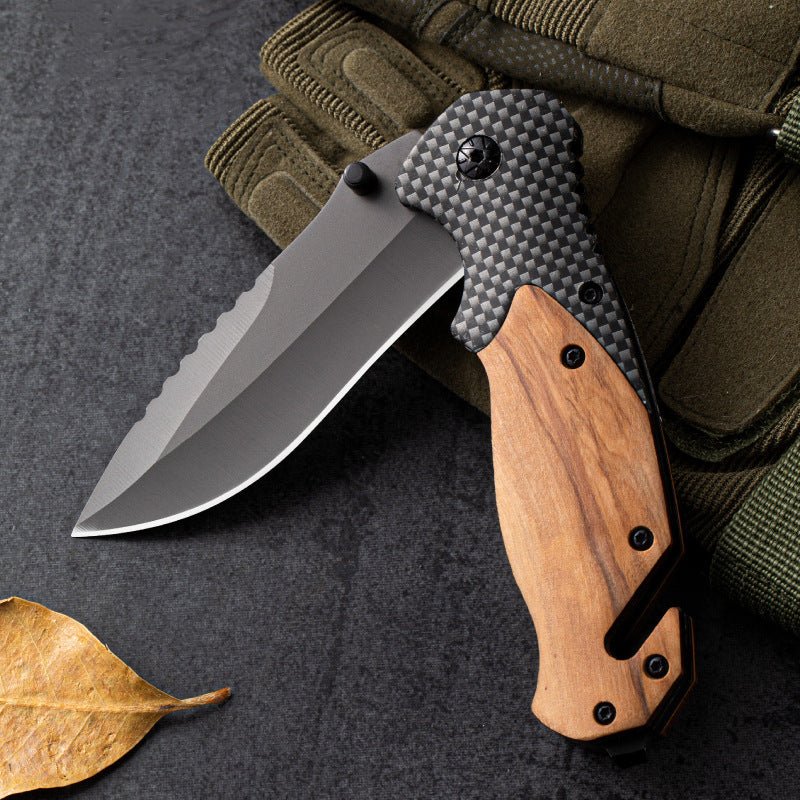 Outdoor Knife Self Defense Military Knife High Hardness - Survival Essential