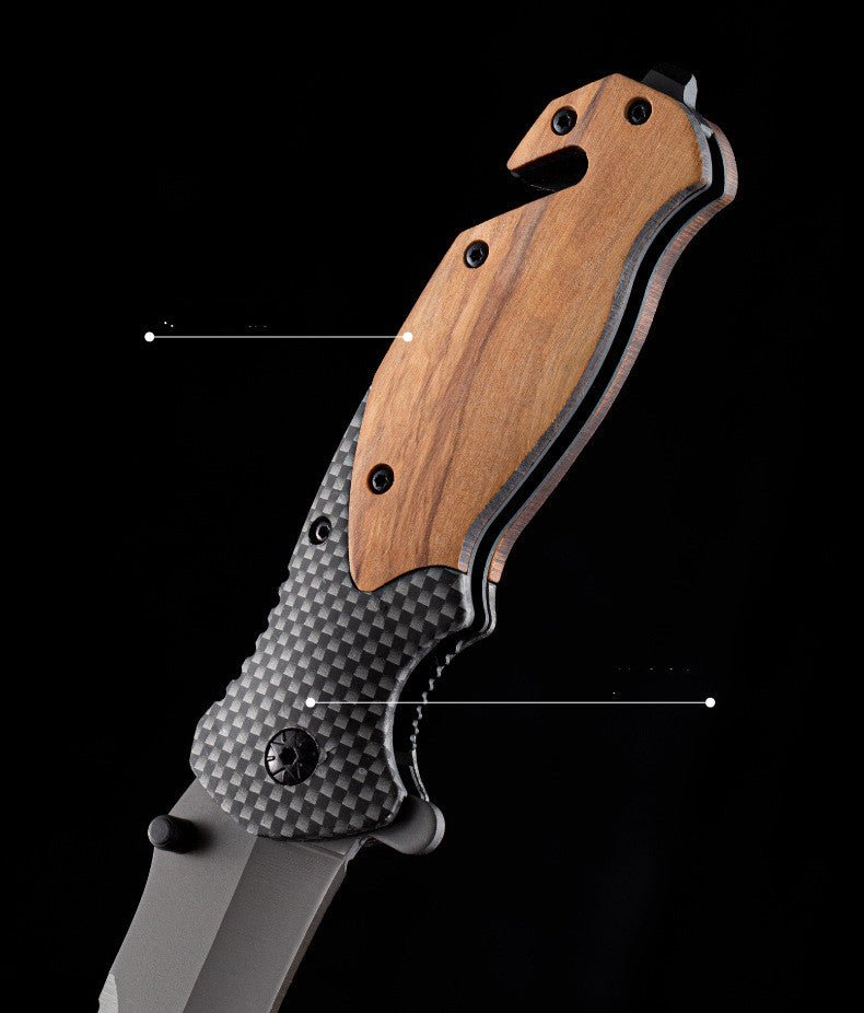 Outdoor Knife Self Defense Military Knife High Hardness - Survival Essential