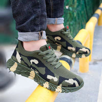 Outdoor Mountaineering Training Students Military Construction Site Labor Protection Shoes - Survival Essential