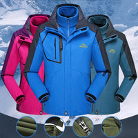 Plush 3 - in - 1 Military Style Jacket Coat - Survival Essential