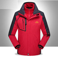Plush 3 - in - 1 Military Style Jacket Coat - Survival Essential