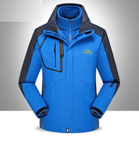 Plush 3 - in - 1 Military Style Jacket Coat - Survival Essential