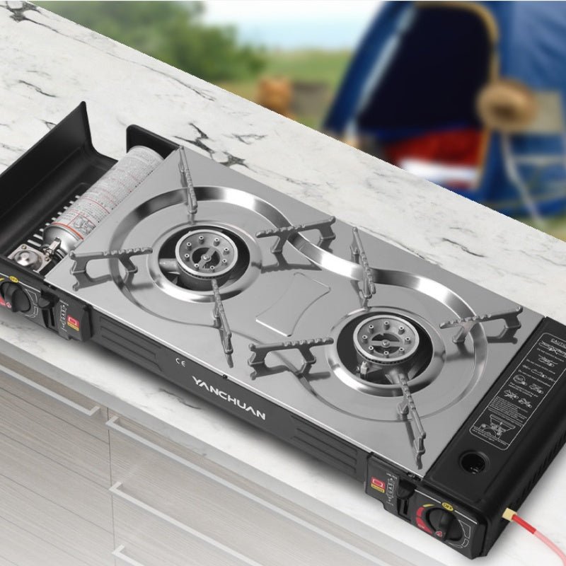 Portable Outdoor Field Double Range Cookware Baking Tray - Survival Essential