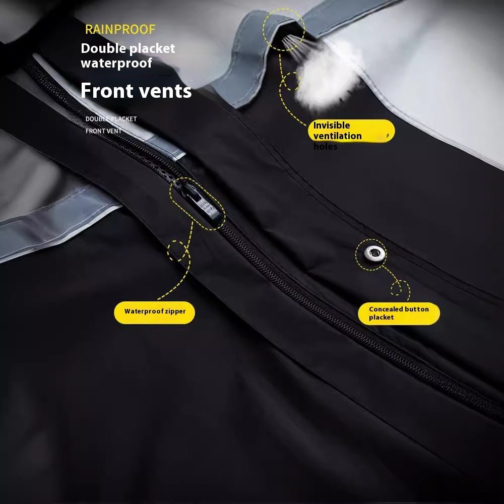 Rain Pants Cycling Suit Motorcycle Split Raincoat - Survival Essential