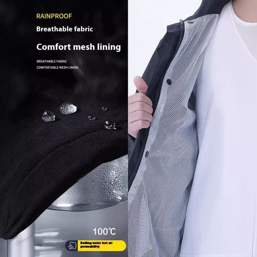 Rain Pants Cycling Suit Motorcycle Split Raincoat - Survival Essential