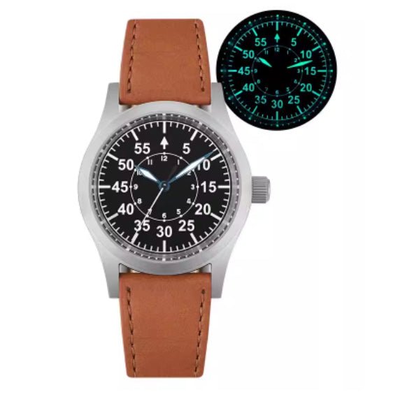 Retro Military Watch With A Quartz Second Hand - Survival Essential