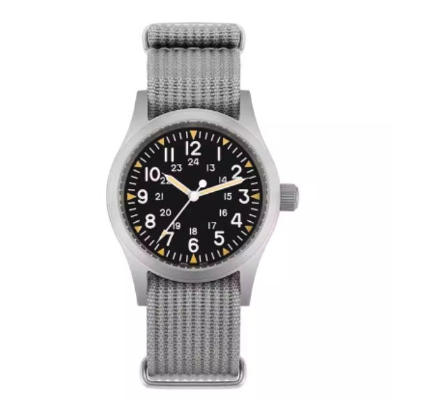 Retro Military Watch With A Quartz Second Hand - Survival Essential