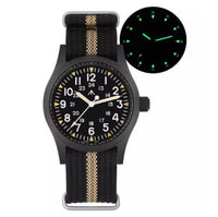 Retro Military Watch With A Quartz Second Hand - Survival Essential