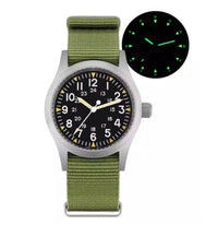 Retro Military Watch With A Quartz Second Hand - Survival Essential