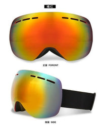 Ski Goggles,Winter Snow Sports Snowboard Goggles with Anti - fog UV Protection for Men Women Youth Snowmobile Skiing Skating mask - Survival Essential