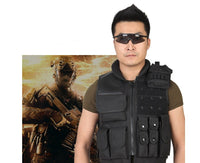 Tactical Vest Black Mens Military Hunting Vest - Survival Essential