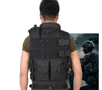 Tactical Vest Black Mens Military Hunting Vest - Survival Essential