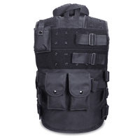 Tactical Vest Black Mens Military Hunting Vest - Survival Essential