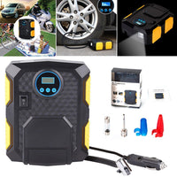 The car has a light tyre pump - Survival Essential