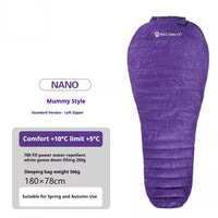 Ultralight Outdoor Camping Mummy Down Sleeping Bag - Survival Essential