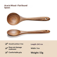 Wooden Spatula Cookware Kitchenware Set - Survival Essential
